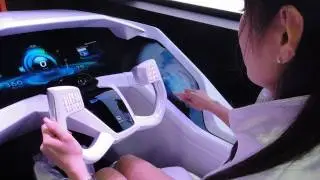 Futuristic Car Interface Tech - Mitsubishi EMIRAI 
