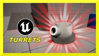 Unreal Engine 5 Tutorial - How to make Turrets!