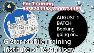 Next Batch On Aug 1 | Book Your Seats Now!! | Mobile Course in Tamil | G Star Mobile Care