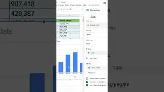 How to make a bar chart in google sheets!