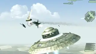 German UFO and ME262 vs Bomber Squadron