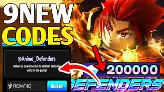 UPDATE⚡ ANIME DEFENDERS CODES IN JULY 2024 | ROBLOX CODES JULY 2024