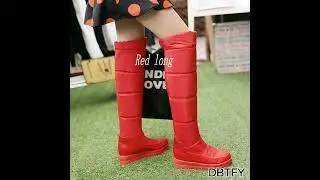 Women Shoes Round Toe Thick Soled Over the Knee Boots Simple Versatile Ladies Winter Warm Boots