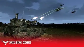 Ukrainian Anti-Air Tanks Defeat Russian Fighters - Military Simulation Arma 3