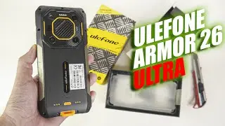 Ulefone Armor 26 Ultra - перші враження просто супер! Новий захищений флагман Ulefone 2024.