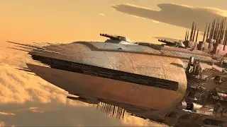 The Rusty Spaceships Return. 3D animation.