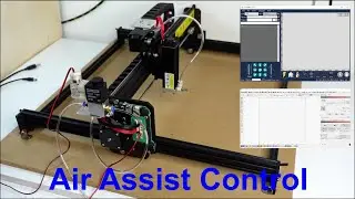 Air Assist Installation and Controll | NEJE 3 PRO and MAX | LaserGRBL & LightBurn