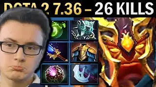 Ember Gameplay Miracle with 27 Kills and Manta - Dota 2 7.36