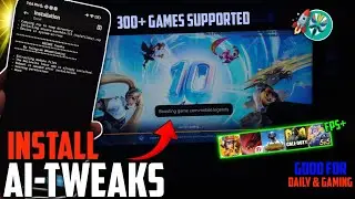 How to Install AI-Tweaks Gamebooster For your Android Games | Best For Daily & Gaming!