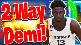 THIS 2 WAY INSIDE OUT SCORER IS THE BEST SPOT UP BIG IN NBA 2K23