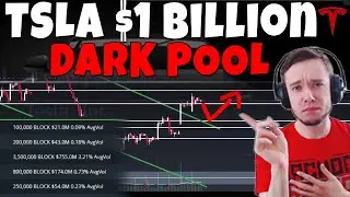 TESLA Stock - $1 BILLION Dark Pool Blocks on TSLA