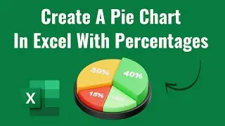 How To Create A Pie Chart With Percentages in Excel and Word