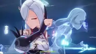 SHENHE LEAKS with Full Gameplay style || SHENHE FULL SHOWCASE & STYLE ANIMATIONS