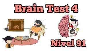 Brain Test 4 Solución Nivel 91: Lily quiere abrir las nueces. Ayúdala!