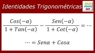 DEMOSTRACIÓN DE IDENTIDADES TRIGONOMÉTRICAS - Ejercicio 8