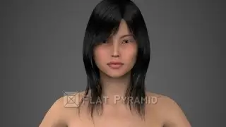 Review of 3D Model of Realistic Beautiful Girl