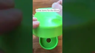 There are many great items for the blind…here are some of my favorite 