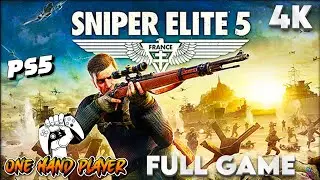 SNIPER ELITE 5 Gameplay FULL GAME 4K 60FPS