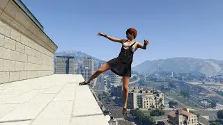 GTA 5 - Parkour Fails #5 | Euphoria Ragdoll