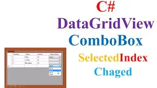 C# DataGridView - Capture Selected IndexChanged In ComboBox Column