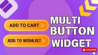 How to Add Multi button in Elementor