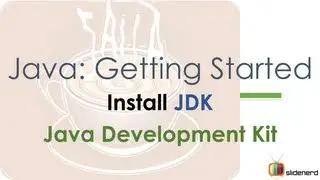 1 Install Java JDK on Windows 7 |