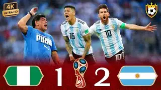 Messi leads Argentina to qualify in the last moment, Maradona's madness 🤯 ● Full Highlights 🎞️ | 4K