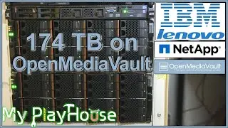 174TB in the OpenMediaVault NAS - 1054