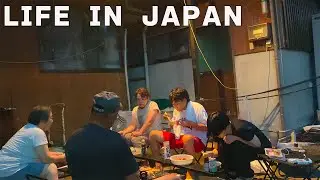 [Vlog] Daily life in Japan 🇯🇵 We had a BBQ at my grandma's house!!