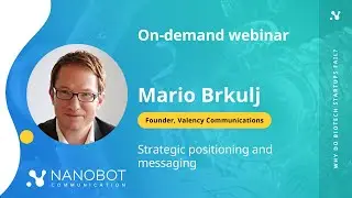 Nanobot talks vol.2. "Strategic positioning and marketing?" Mario Brkulj