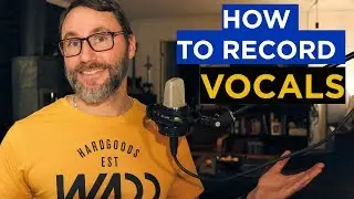 How to record vocals into the DAW 2019 - Part 1