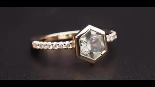 Hand made Montana sapphire ring!