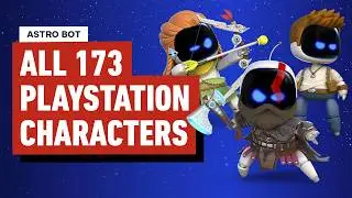 Astro Bot Bots: All 173 PlayStation Characters - Easter Eggs