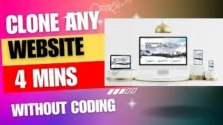 How To Clone Any Website Free | Copy Website Page in One Click #ictprogramming