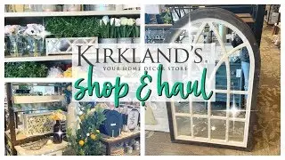 KIRKLANDS SPRING DECOR 2019| SHOP WITH ME & HAUL!