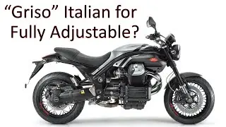 2 Clicks Out: Moto Guzzi Griso 8V 1200 SE suspension setup