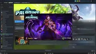 How to back old account paladins, and login screen on steam 2021