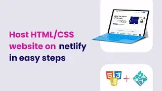 How to Host full website on Netlify with Custom and Pretty domain | Multipage website Hosting 2022