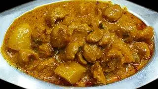 best side dish for rice or roti | soya chunks curry | soya chunks recipe | soyabean sabji |