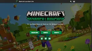 Download: Bedrock Launcher (Lite) Minecraft Bedrock Launcher (Downgrade) 1.20