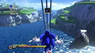 Sonic Unleashed - Windmill Isle Day Act 2 - Speed Run - 1:06:71