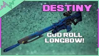 Destiny - GOD Roll Longbow! Live Reaction