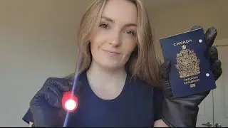 ASMR unpredictable TSA Pat Down (a little chaotic) sleep in 25 minutes 😴