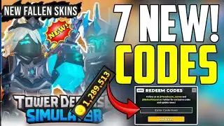 ⚠️UPDATE!!⚠️️ TOWER DEFENSE SIMULATOR ROBLOX CODES 2024 - TOWER DEFENSE CODES 2024 - TDS