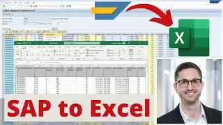 SAP to Excel: Automate the export of SAP data to Excel ⚡