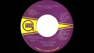 1981 HITS ARCHIVE: I Need Your Lovin’ - Teena Marie (stereo 45 single version)