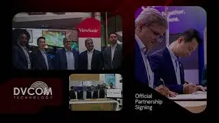 A Strategic Alliance for Enhanced Visual Experiences : DVCOM & ViewSonic Partnership Announcement