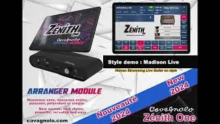 Arrangeur Cavagnolo Zenith One  Madison Live