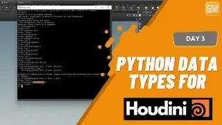 Day 3 - Python Data Types for Houdini | Houdini 10 Day introduction to Python