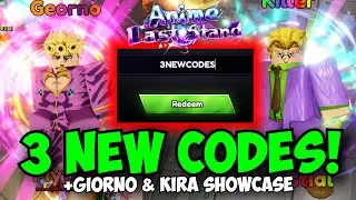 3 NEW CODES & Giorno + Kira Yoshigake Showcase! | New Anime Last Stand Update!